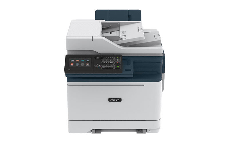 Xerox® C315 Farb-Multifunktionsdrucker Frontansicht